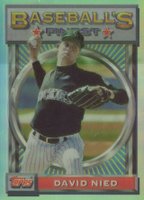 1993 Finest #198 David Nied Refractor Baseball Card