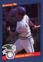 1986 Donruss All-Stars #12 George Brett Baseball Card