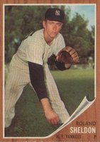 1962 Topps #185 Roland Sheldon Baseball Card