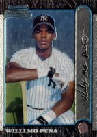 1999 Bowman Chrome #401 Willi Mo Pena Baseball Card