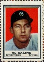 1962 Topps Stamps # Al Kaline Baseball Card