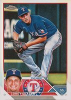 2023 Topps Chrome #45 Corey Seager Refractor Baseball Card