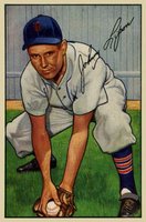 1952 Bowman #163 Johnny Lipon Baseball Card