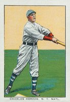 1911 General Baking # Buck Herzog Brunners Baseball Card
