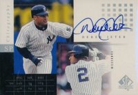 2000 SP Authentic Chirography #DJ Derek Jeter Baseball Card