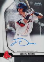 2020 Bowman Sterling Prospect Autographs #JDU Jarren Duran Baseball Card