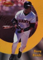 1998 Bowman's Best #3 Barry Bonds Refractor Baseball Card