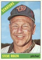 1966 Topps #294 Steve Ridzik Baseball Card
