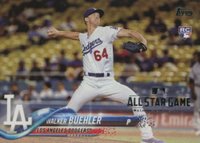 2018 Topps Complete Set #177 Walker Buehler All-Star Game Edition Baseball Card