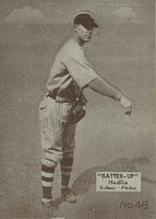 1934 Batter Up #48 Willis Hudlin Baseball Card