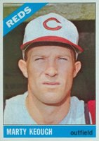 1966 Topps #334 Marty Keough Baseball Card