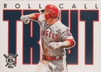 2020 Topps Big League Roll Call #RC19 Mike Trout Baseball Card