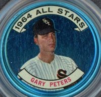 1964 Topps Coins #140 Gary Peters Baseball Card