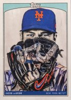 2022 Topps X Lauren Taylor #37 Jacob DeGrom Baseball Card