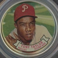 1964 Topps Coins #113 Tony Taylor Baseball Card