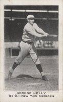 1921 Clarks Bread # George Kelly 1st B. Baseball Card