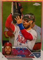 2023 Topps Chrome #3 Bryce Harper SP Baseball Card