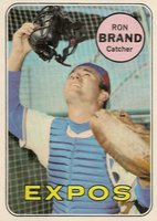 1969 Topps #549 Ron Brand Baseball Card
