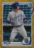 2020 Bowman Chrome Mega Box #BCP160 Bobby Witt Jr. Gold Refractor Baseball Card