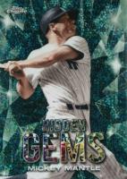 2024 Topps Hidden Gems #HG50 Mickey Mantle Baseball Card