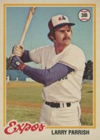 1978 O-Pee-Chee #153 Larry Parrish Baseball Card