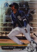 2017 Bowman Chrome Prospects #BCP160 Fernando Tatis Jr. Refractor Baseball Card