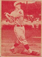 1929 Leader Novelty Candy # Mel Ott Baseball Card