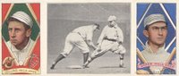 1912 Hassan Triple Folders # Collins easily Safe Collins/Baker Baseball Card