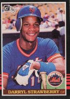1985 Donruss #312 Darryl Strawberry Baseball Card