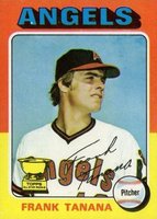 1975 Topps #16 Frank Tanana Baseball Card
