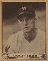 1940 Play Ball #18 Charley Gelbert Baseball Card