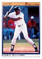1991 O-Pee-Chee Premier #128 Bernie Williams Baseball Card