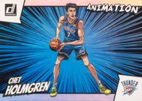 2022 Panini Donruss Animation #10 Chet Holmgren Basketball Card