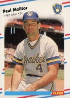 1988 Fleer #169 Paul Molitor Baseball Card