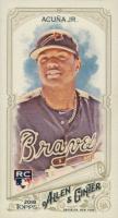 2018 Topps Allen & Ginter #207 Ronald Acuna Jr. Mini-A & G Back Baseball Card