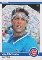 1984 Fleer #495 Jay Johnstone Baseball Card