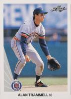 1990 Leaf #218 Alan Trammell Baseball Card