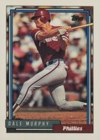 1992 Topps #680 Dale Murphy Baseball Card