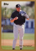 1999 Topps #334 Roger Clemens Baseball Card