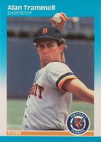 1987 Fleer #167 Alan Trammell Baseball Card
