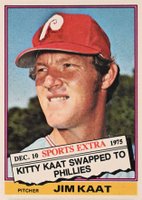 1976 Topps Traded #80T Jim Kaat Baseball Card