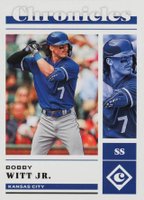2023 Panini Chronicles #18 Bobby Witt Jr. Baseball Card