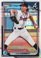 2024 Bowman Draft #BDC20 Cam Caminiti Chrome-Refractor Baseball Card