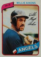1980 Topps #368 Willie Aikens Baseball Card