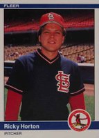 1984 Fleer Update #U-53 Ricky Horton Baseball Card