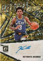 2023 Panini Donruss Optic Fast Break Signatures #FBSKEY Keyonte George Basketball Card