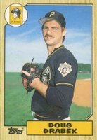 1987 Topps Traded #29T Doug Drabek Baseball Card