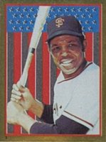 1983 Topps Stickers #3 Willie Mays Baseball Card