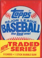 1985 Topps Traded #WP Wax Pack Baseball Card