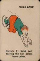 1935 Whitman Party Stunts # Ty Cobb Baseball Card